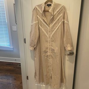 Pomander place Sand Jolene Midi Dress XXL NWOT